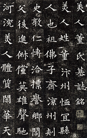 中国法書選 26：墓誌銘集〈下〉［北魏・隋／楷書］